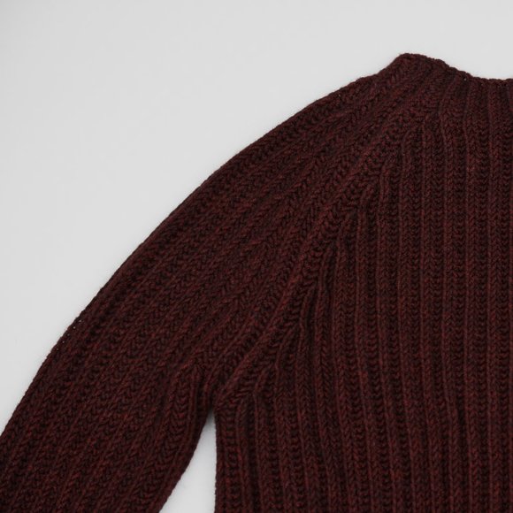 NWT Zadig&Voltaire Burgundy Coleen Sweater - Picture 3 of 5